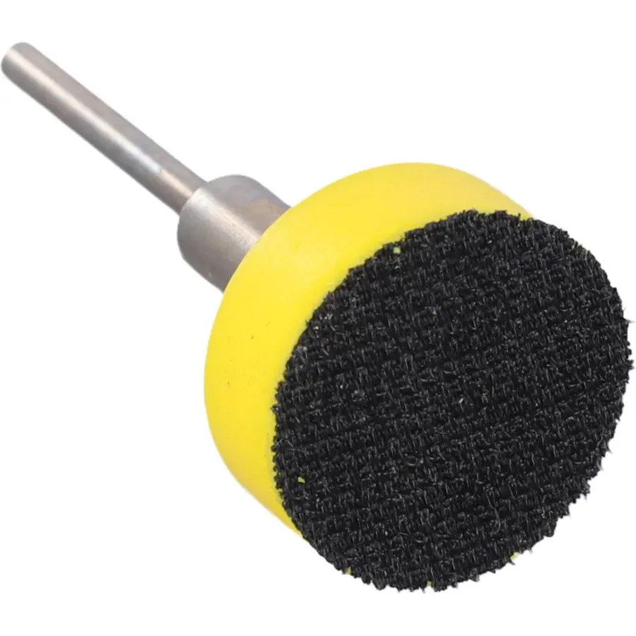 1 Inch Adhesive Backed Sandpaper Disc with 3mm Shank, 25mm Abrasive Pad
