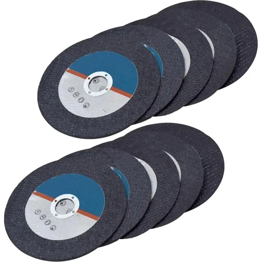 10-Piece 105mm Resin Cutting Discs, 16mm Bore, 1.2mm Thick