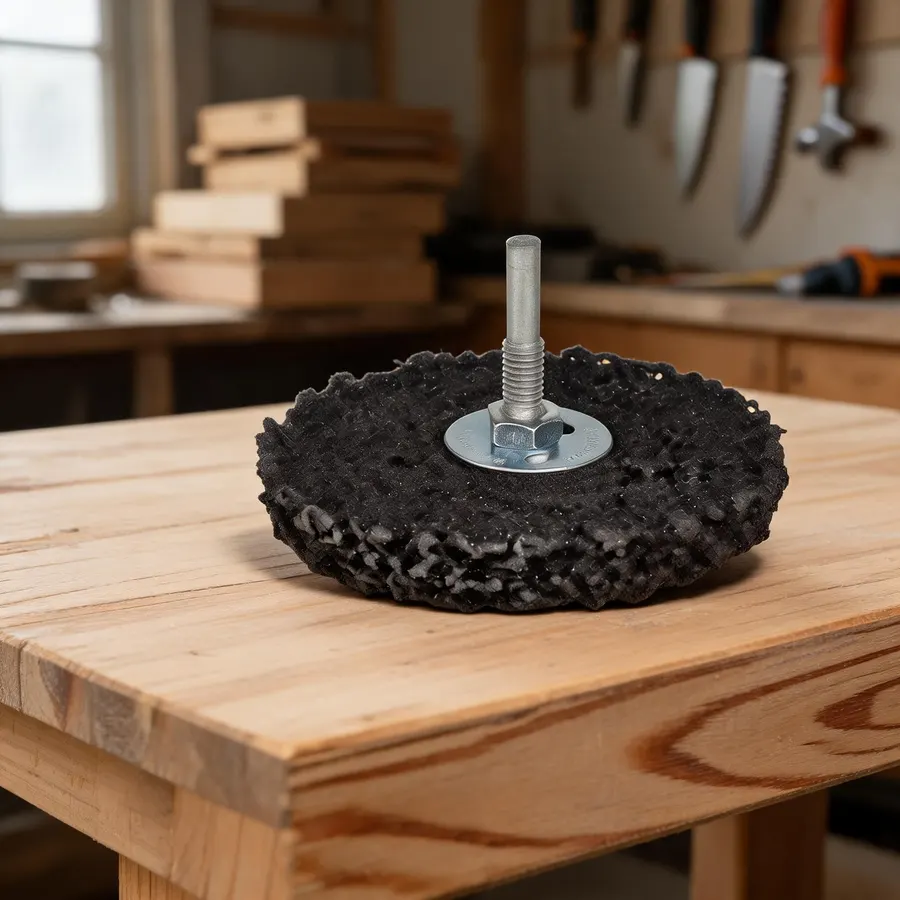 6mm Shank Strip Wheel for Rust Removal on Angle Grinder(6X75mm)