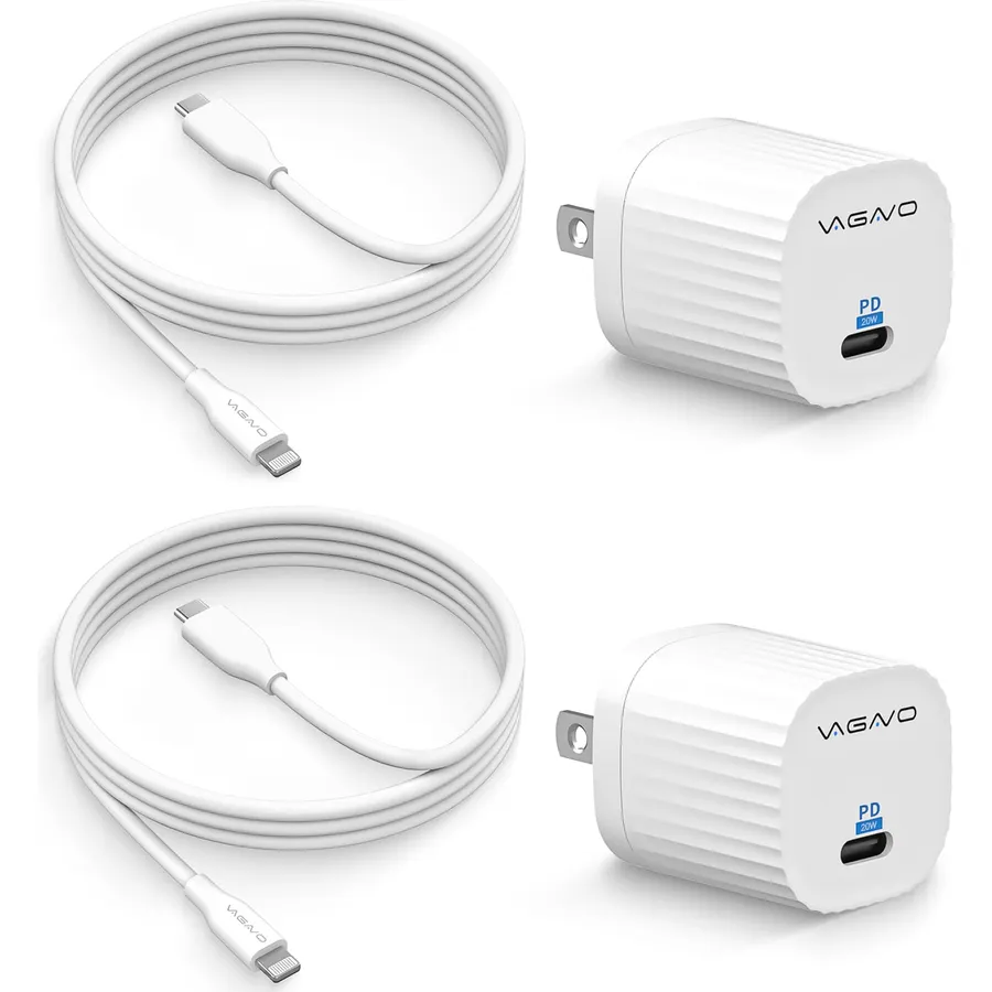[Apple MFi Certified] 2Pack iPhone 14 Charger Fast Charging,20W USB C Block