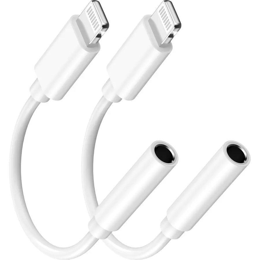 [Apple MFi Certified] Lightning to 3.5 mm Headphone Jack Adapter