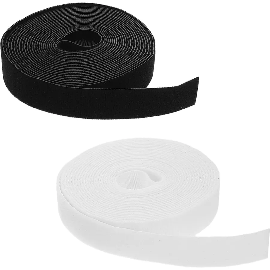 Cut-to-length Cable Organizer Straps, Self-adhesive Cord Ties