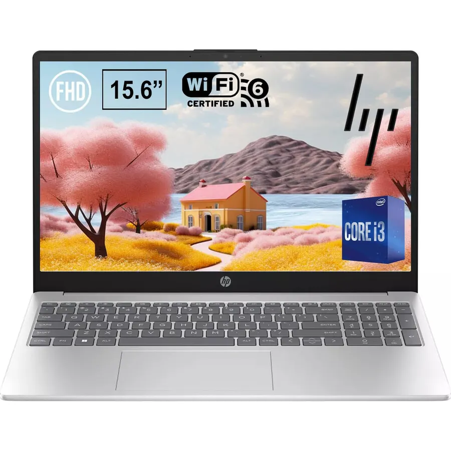 HP Pavilion 15" FHD Laptop 2026, Intel Processor, 16GB RAM, 512GB SSD