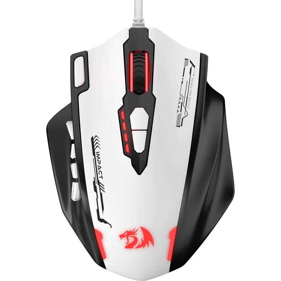 Redragon M908 Wired RGB MMO Gaming Mouse 12400 DPI Remapping Keys