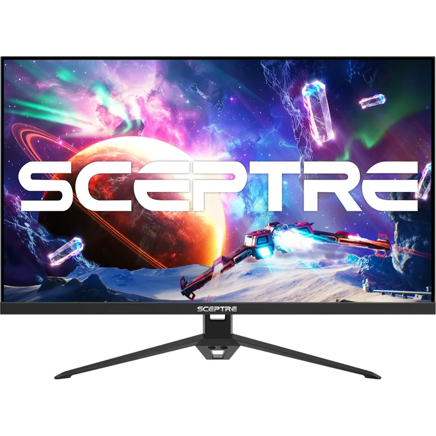 Sceptre 24-Inch Gaming Monitor, IPS, 99% sRGB, 1ms, Up to 180Hz, FreeSync, DisplayPort, 3x HDMI, Built-in Speakers (E248B-FPT168)